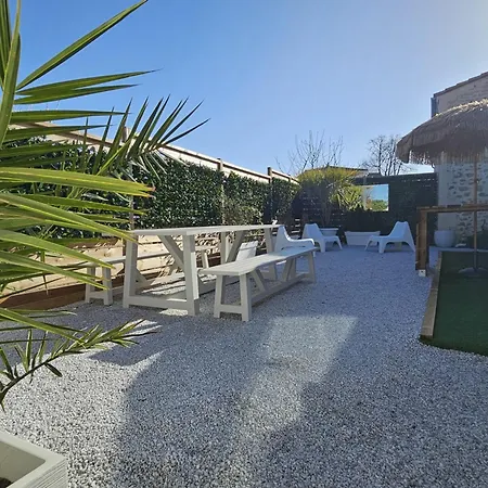 Maison Charentaise Renovee, 5min Plages, 10 Pers, Wi-fi, Bbq, Parking, Linge Inclus - Fr-1-71-103 Дом отдыха Руайян